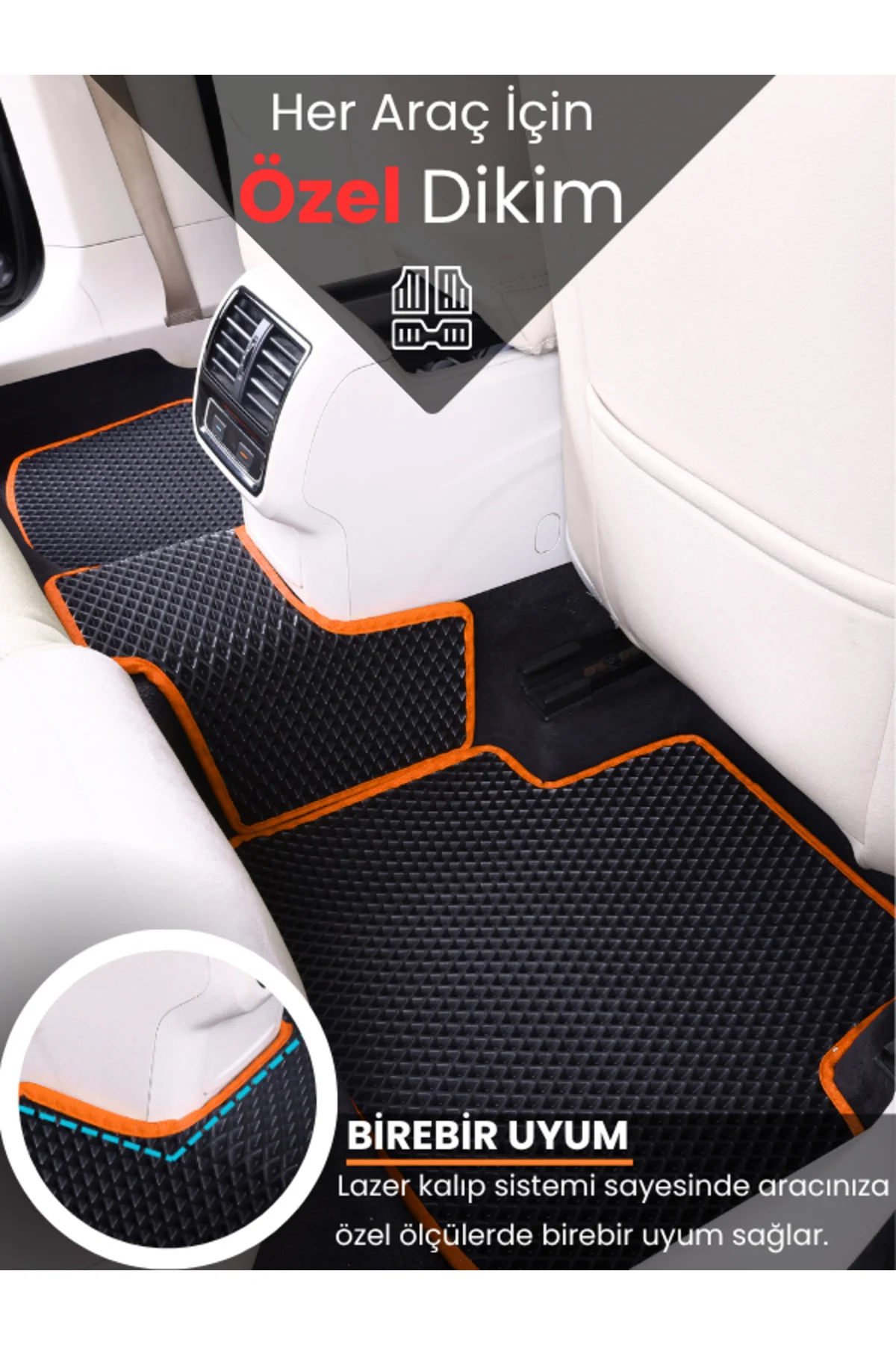 LAND-ROVER-DİSCOVERY-SPORT-(2015-2019) İÇİN EVA İÇ PASPAS TAKIMI (METAL TOPUKLUK HARİÇ)