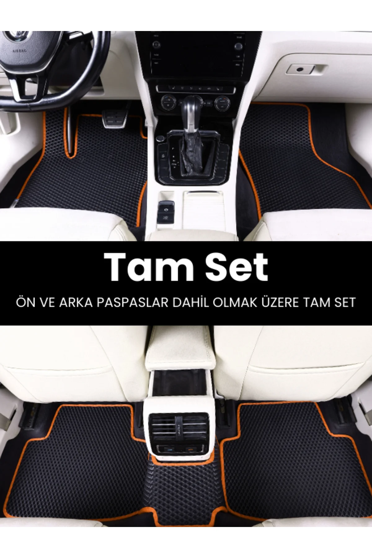 SEAT-LEON-HYBRİD-(2020-2025) İÇİN EVA İÇ PASPAS TAKIMI (METAL TOPUKLUK HARİÇ)