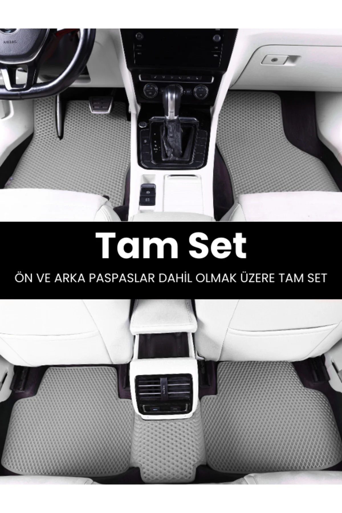 TOYOTA-COROLLA-BENZİNLİ-HATCHBACK-(2019-2025) İÇİN EVA İÇ PASPAS TAKIMI (METAL TOPUKLUK HARİÇ)