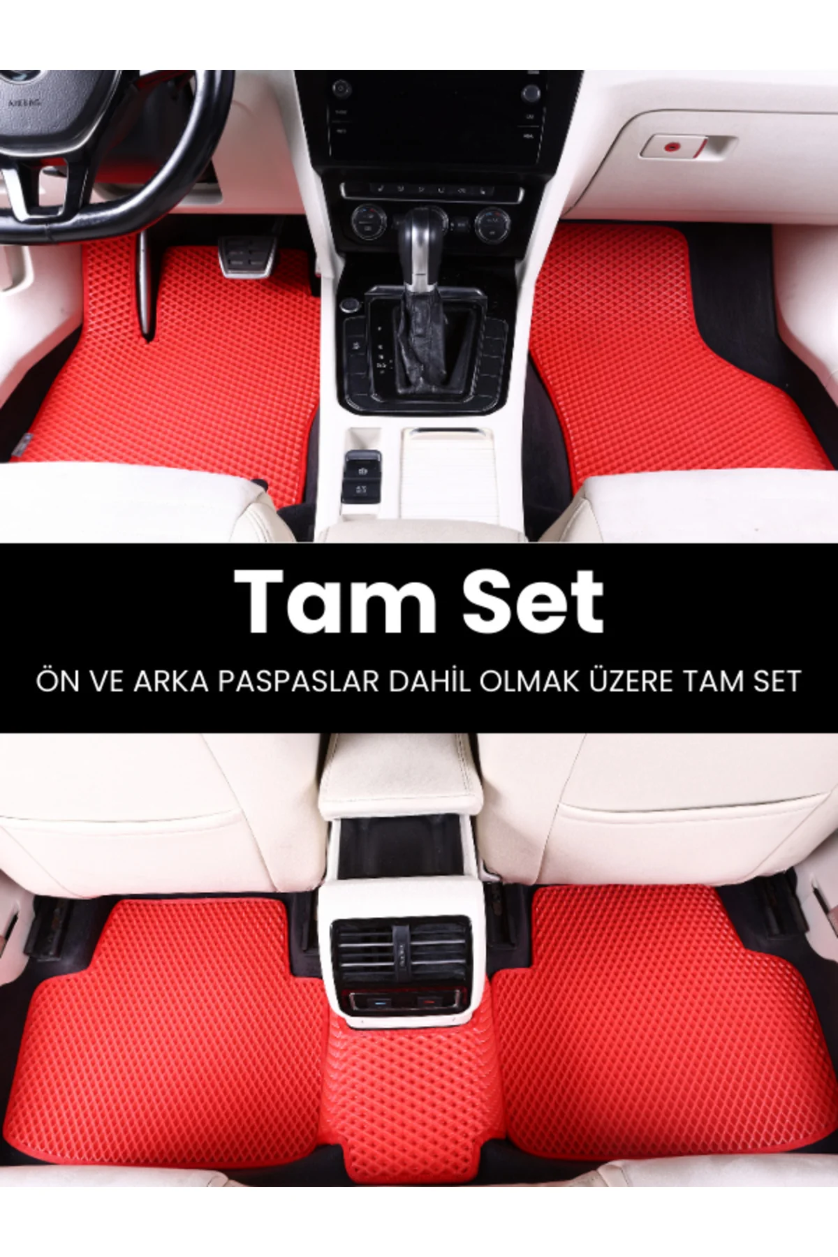 VOLKSWAGEN-PASSAT B8,5-(2019-2023) İÇİN EVA İÇ PASPAS TAKIMI (METAL TOPUKLUK HARİÇ)