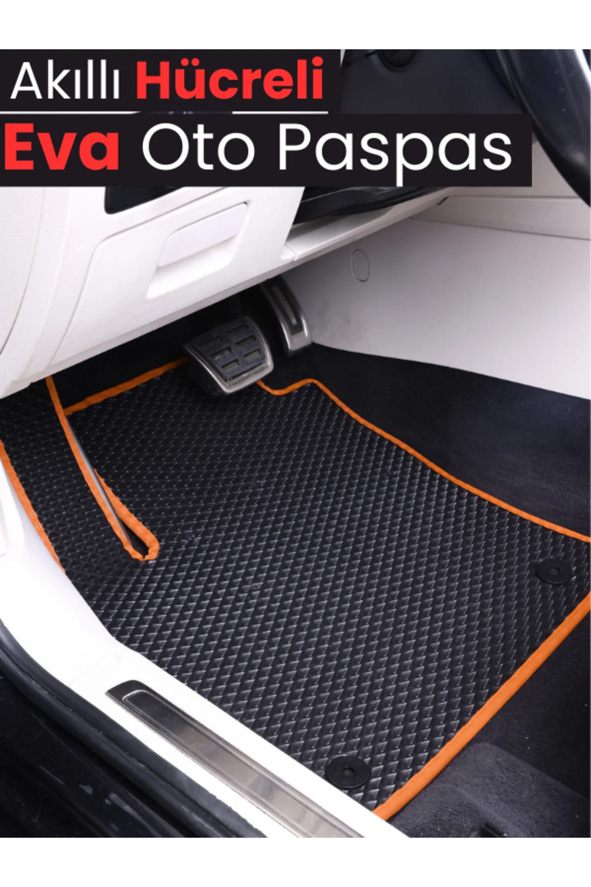 VOLKSWAGEN-TOURAN-(2003-2010) İÇİN EVA İÇ PASPAS TAKIMI (METAL TOPUKLUK HARİÇ)