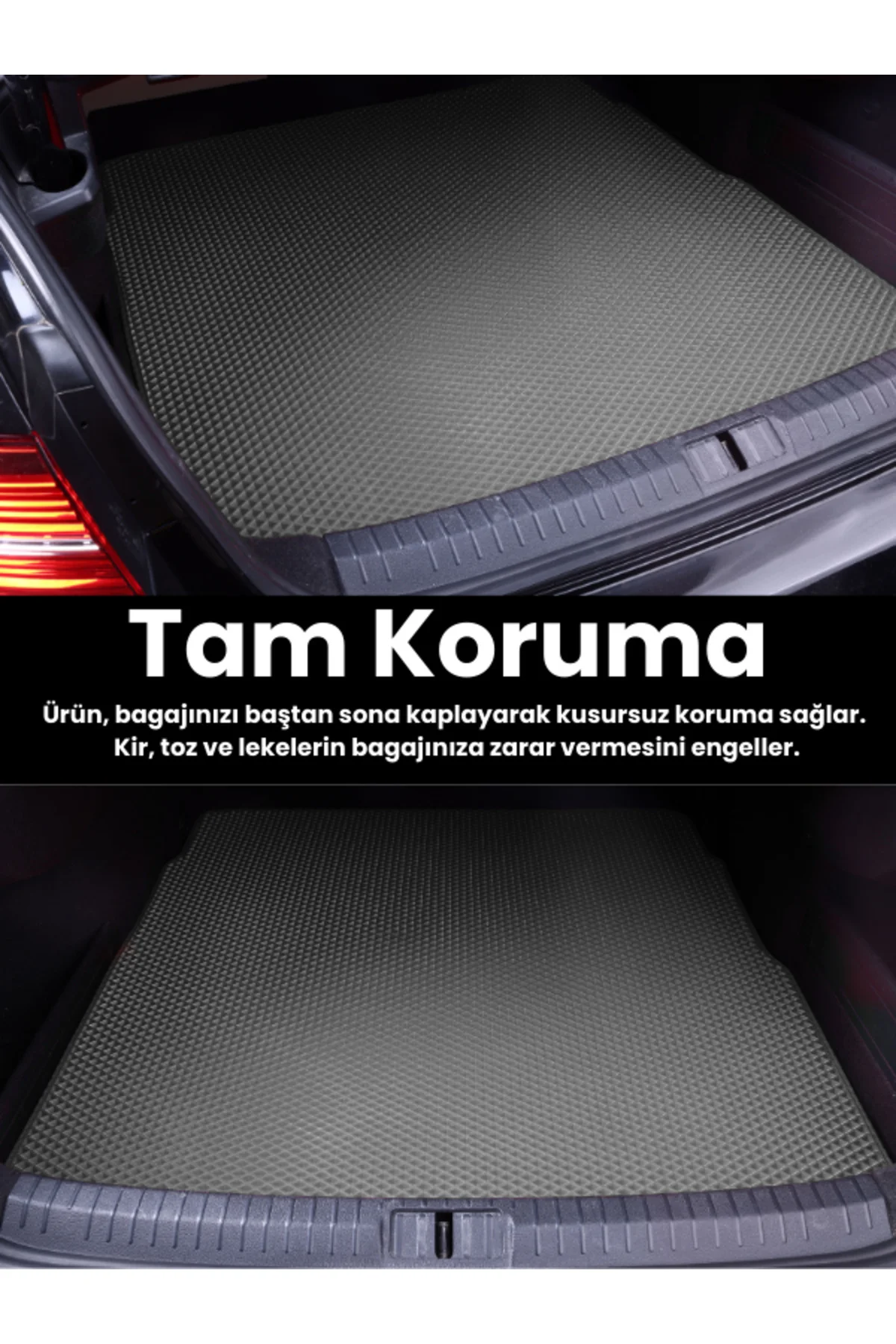 AUDİ-A3-SEDAN-(2013-2020) İÇİN EVA BAGAJ HAVUZU