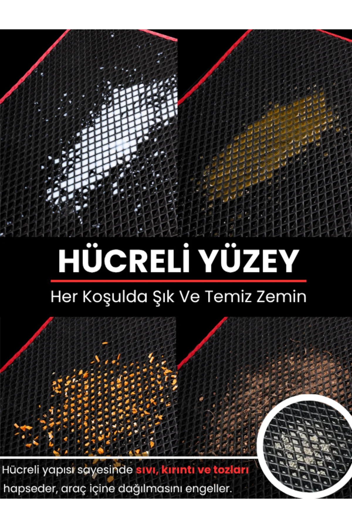 FORD-CONNECT-(2002-2013) İÇİN EVA BAGAJ HAVUZU