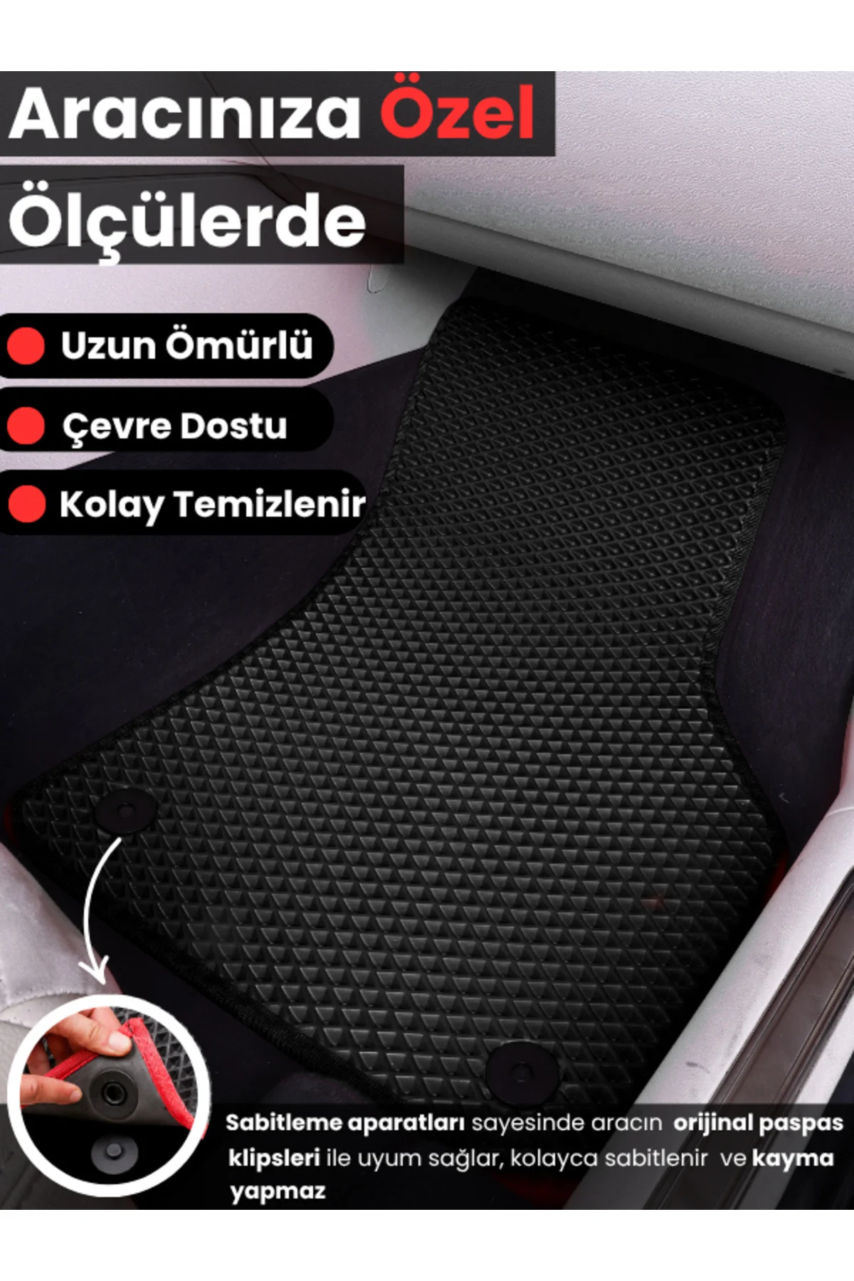 AUDİ-Q2-(2020-2025) İÇİN EVA FUL PASPAS TAKIMI (METAL TOPUKLUK DAHİL)